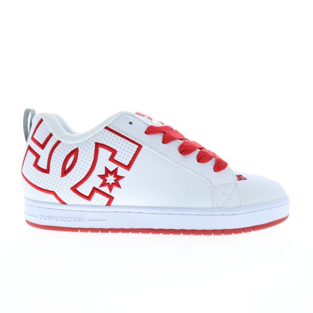 DC Mens Court Graffik White Shoes (NWT)